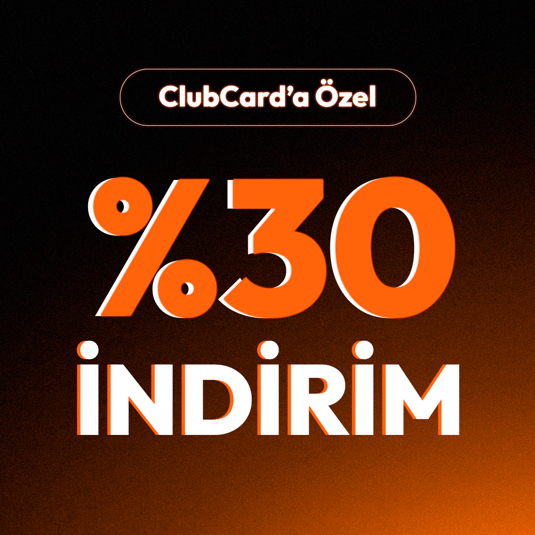 %30 İndirimli Clubcard'a Özel