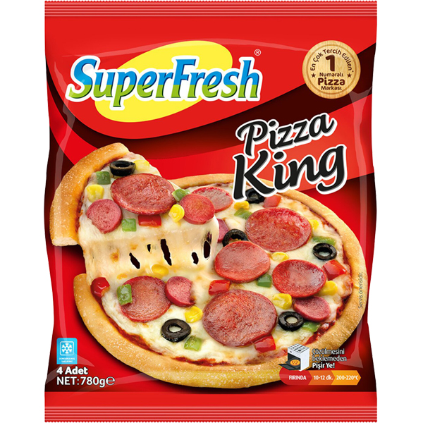 SUPERFRESH PİZZA KING 780 GR 