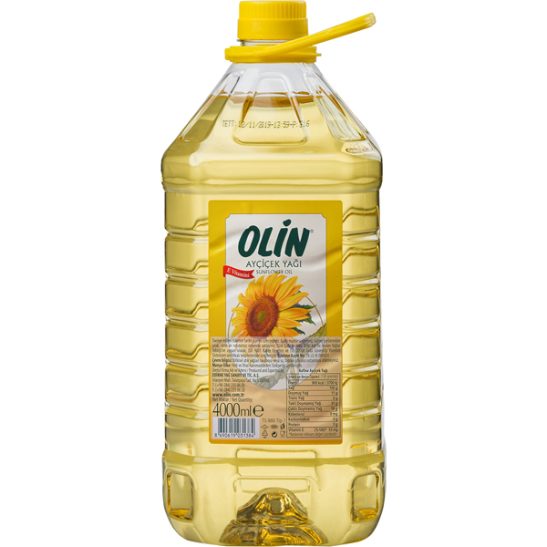 OLİN AYÇİÇEK YAĞI 4 LİTRE