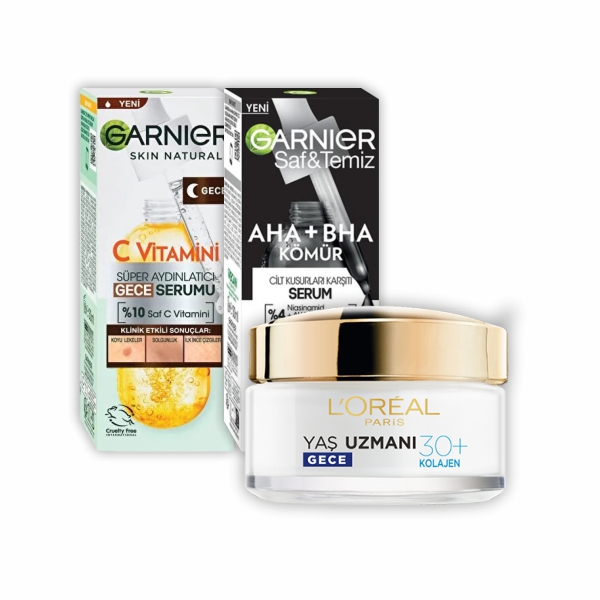 GARNIER - LOREAL CİLT BAKIM ÜRÜNLERİNDE