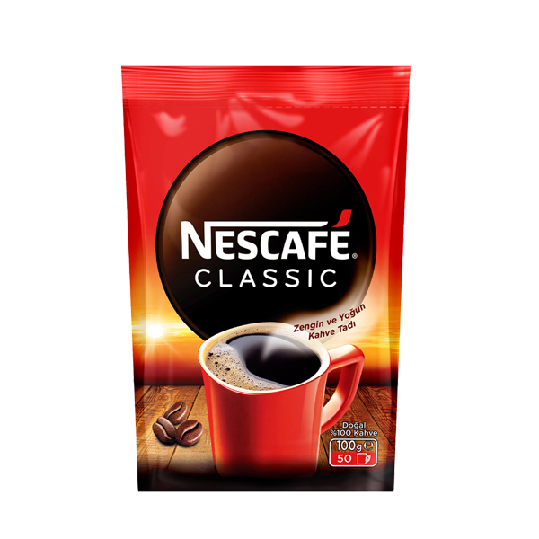 NESCAFE CLASSIC POŞET 100 GR