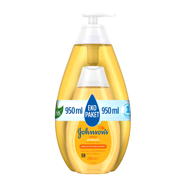 JOHNSON'S BABY ŞAMPUAN 750ML+200ML
