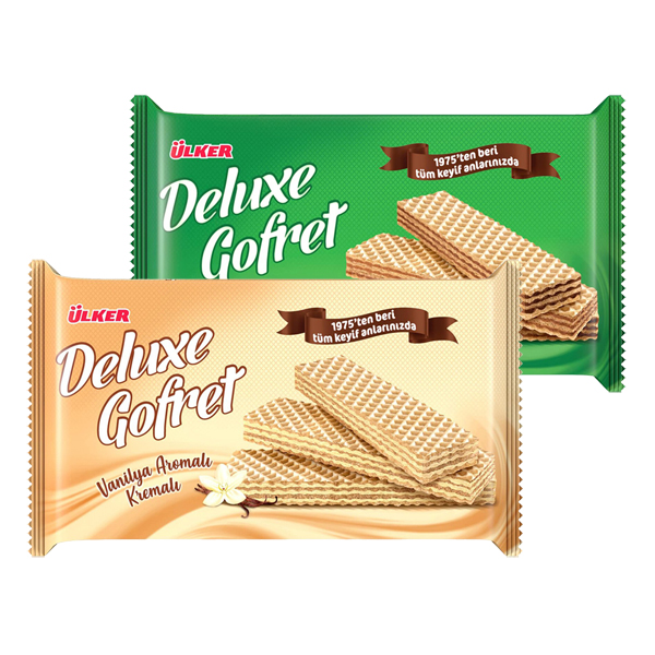 ÜLKER DELUX GOFRET  220 GR