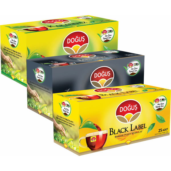 DOĞUŞ 25'Lİ BARDAK POŞET ÇAY