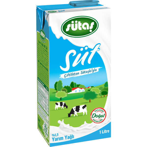 SÜTAŞ YY.SÜT 1 LT