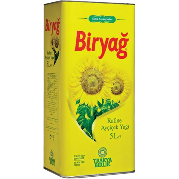 BİRYAĞ AYÇİÇEK YAĞI 5 LT