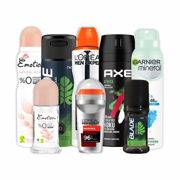 DEODORANT VE ROLL-ON ÇEŞİTLERİ