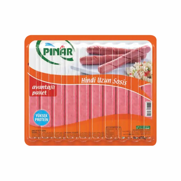 PINAR SOSİS HİNDİ UZUN 430 GR