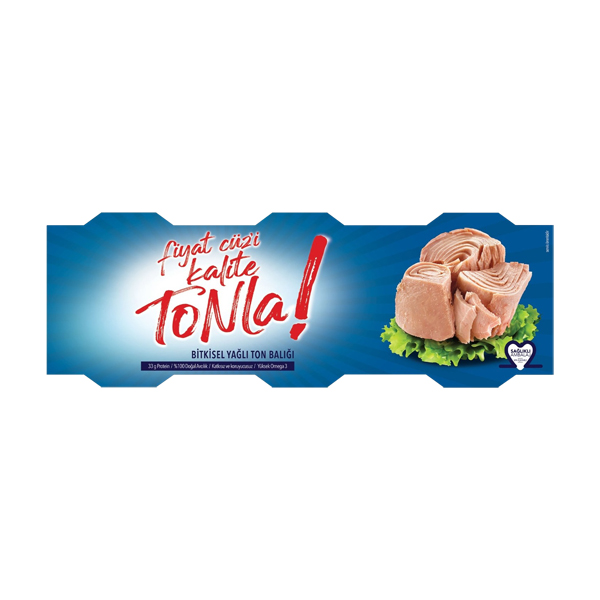 KALİTE TON BALIĞI 3x75 GR