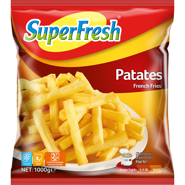 SUPERFRESH PATATES 1 KG