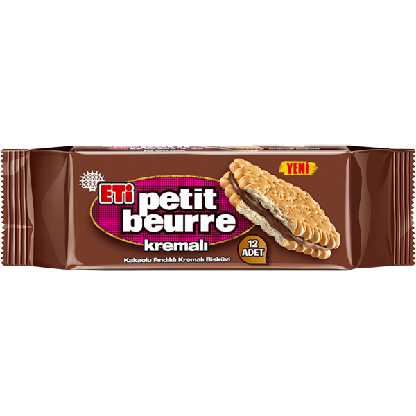 ETİ PETİT BEURRE KAKAO KREMALI 270 GR