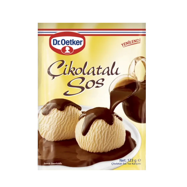 DR. OETKER TATLI SOS ÇİK./BİTTER 123 GR