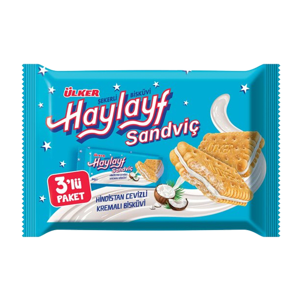 ÜLKER HAYLAYF KREMALI BİSKÜVİ 252 GR