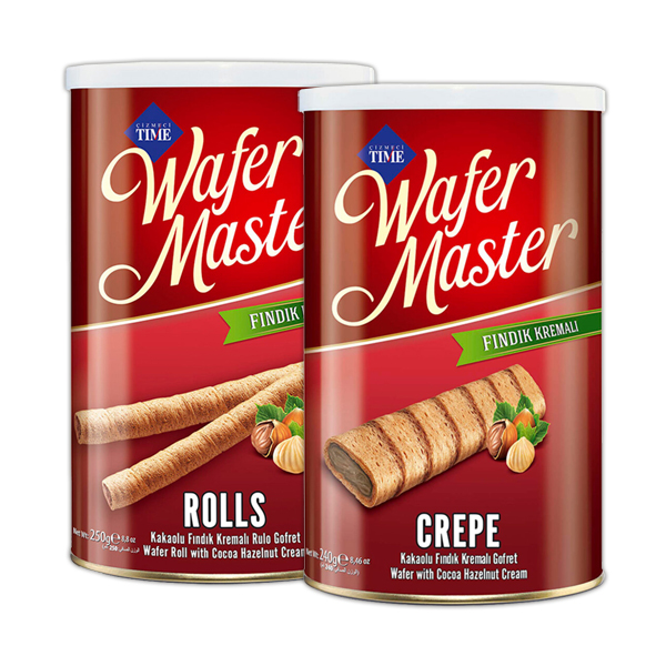 ÇİZMECİ TİME WAFER MASTER *FINDIKLI 250 GR *CREPE FINDIK 240 GR