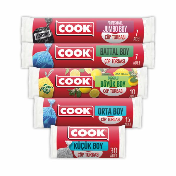 COOK ÇÖP POŞETİ ÇEŞİTLERİ