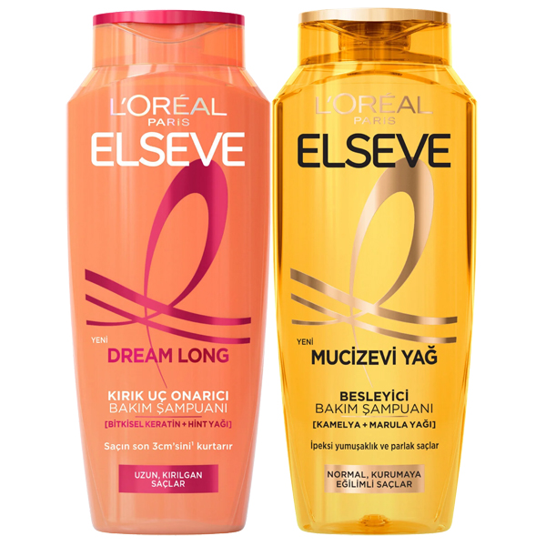 ELSEVE SAMPUAN 400 ML *DREAM LONG *KOMP.DİRENÇ *MUC.YAĞ
